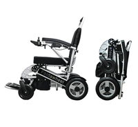 PW-1000XL 折り畳み電動車椅子、1秒折り畳み(PW-999ULの大型版)