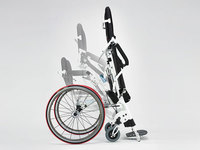 世界で最軽量手動スタンディング(スタンドアップ車椅子)車椅子　レオⅡ　LeoⅡ