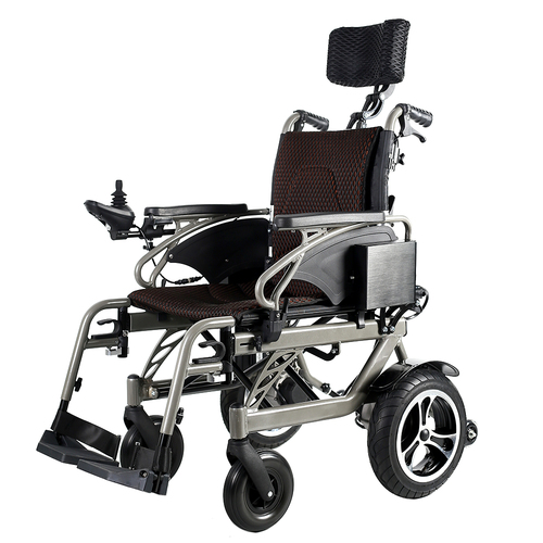 最安電動車椅子　電動と介助切替できる車いす　アルミ構造でリクライニング型PW-777PL