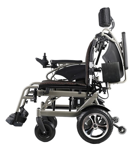 最安電動車椅子 電動と介助切替できる車いす アルミ構造で 